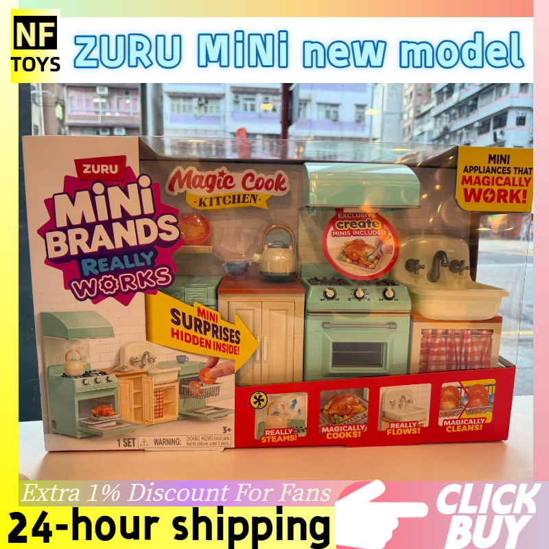 Zuru Mini Brand Magic Kitchen  - đánh giá và giá Miniature Baking Kitchen