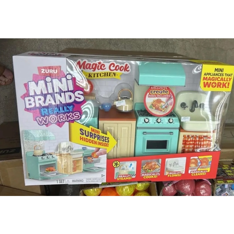 Zuru Mini Brand Magic Kitchen  - đánh giá và giá Miniature Baking Kitchen