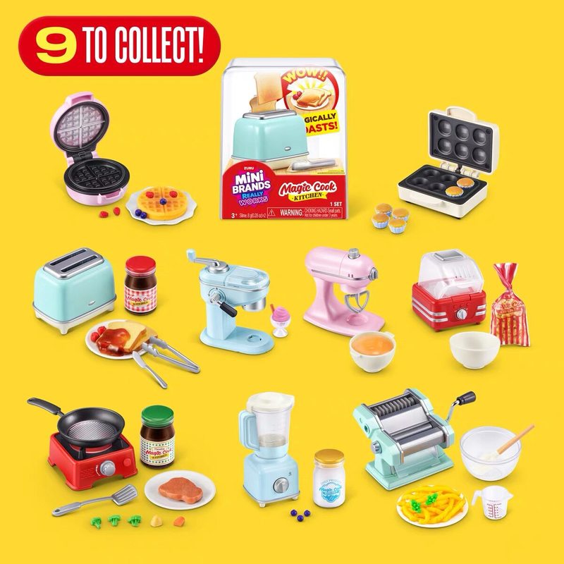Zuru Mini Magic Kitchen Miniat - đánh giá và giá Miniature Baking Kitchen