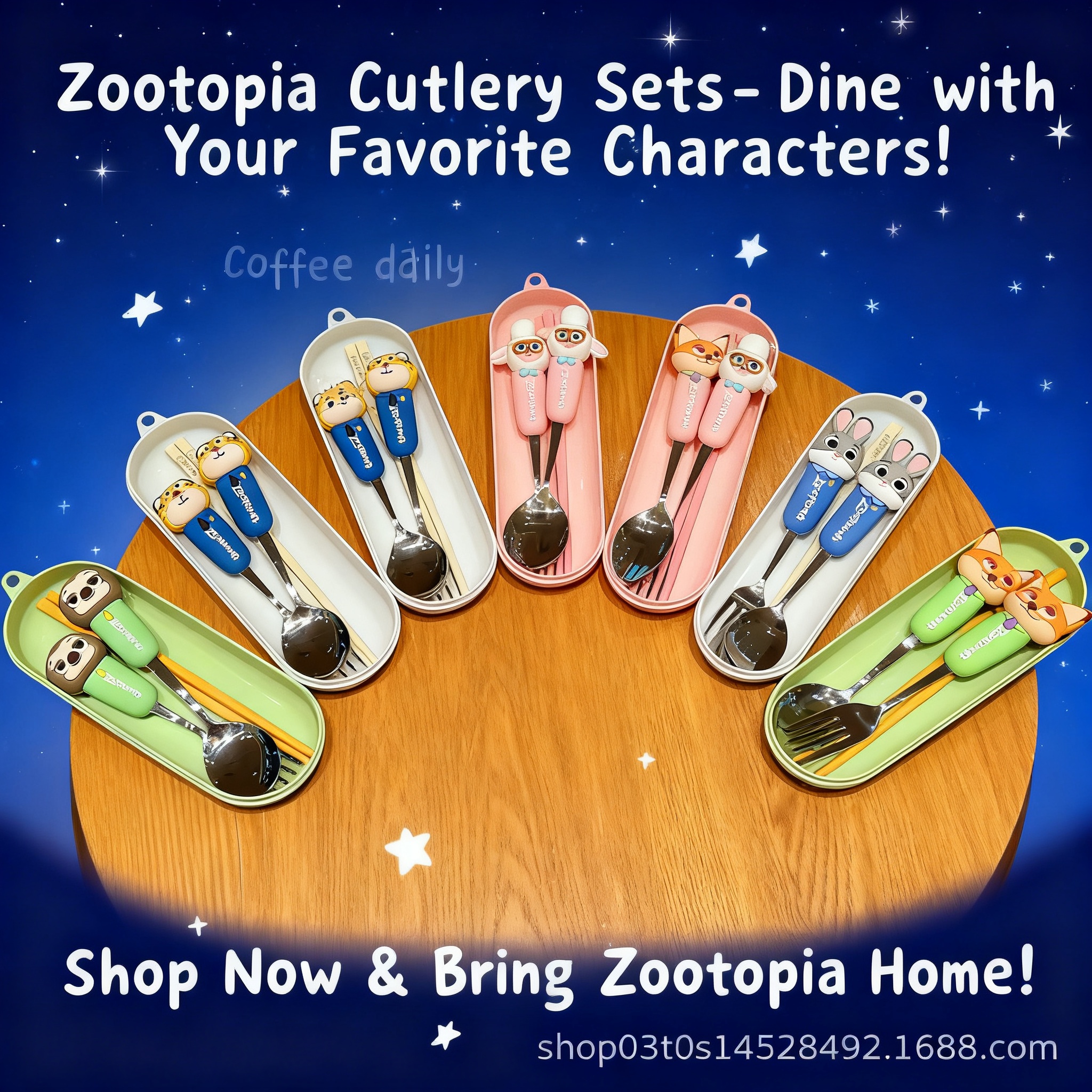 Zootopia Judy Nick 304 Stainle - đánh giá và giá Kitchen Utensils