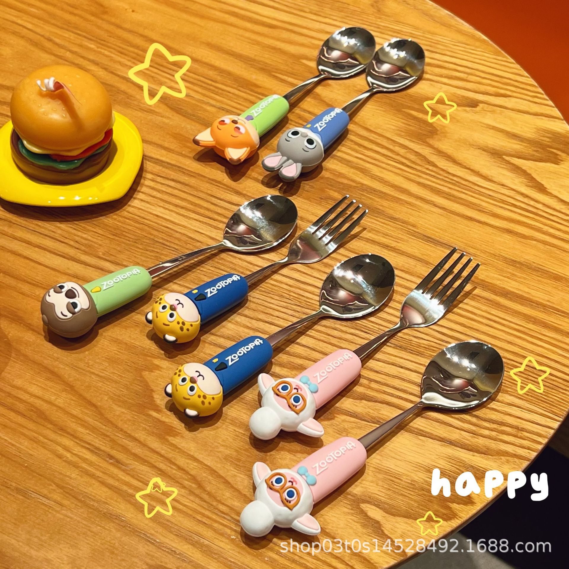 Zootopia Judy Nick 304 Stainle - đánh giá và giá Kitchen Utensils