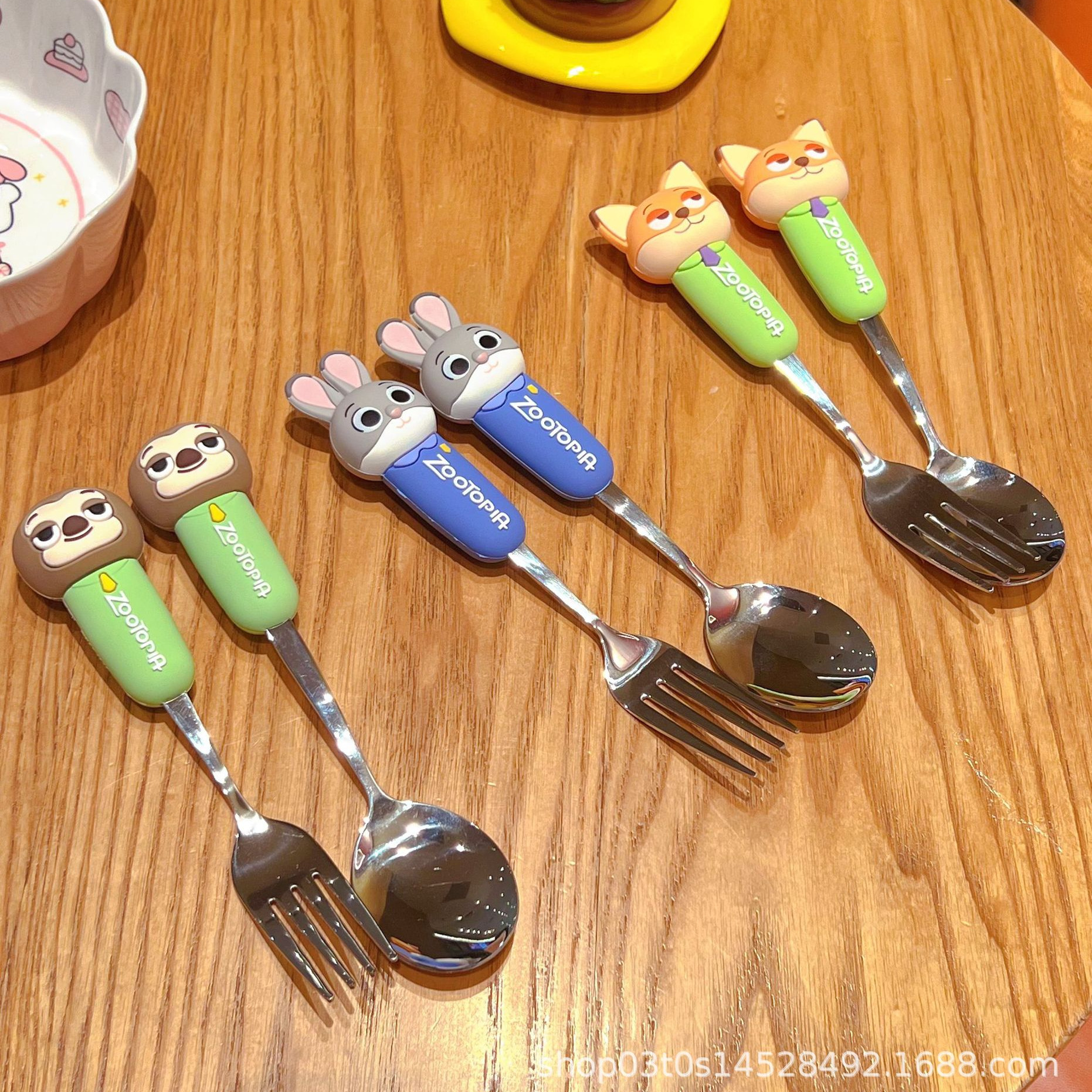 Zootopia Judy Nick 304 Stainle - đánh giá và giá Kitchen Utensils