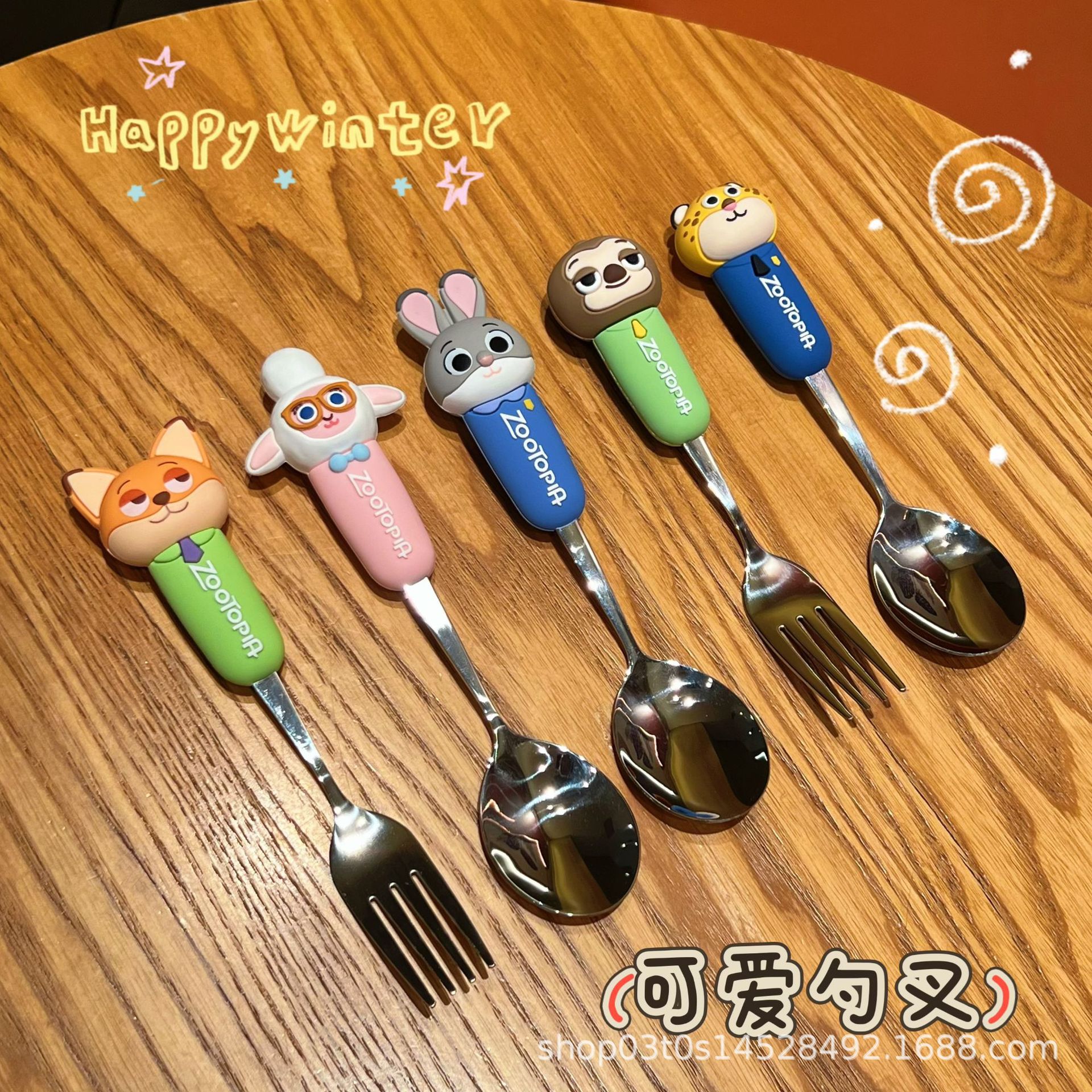 Zootopia Judy Nick 304 Stainle - đánh giá và giá Kitchen Utensils
